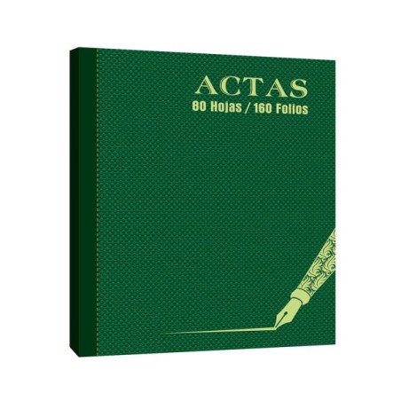 Libro Actas 80 Folios