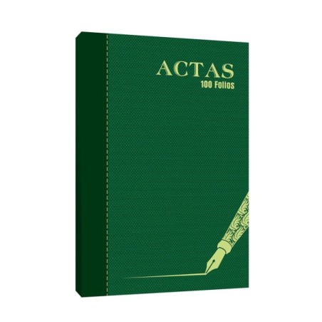 Libro De Actas 100 Folios