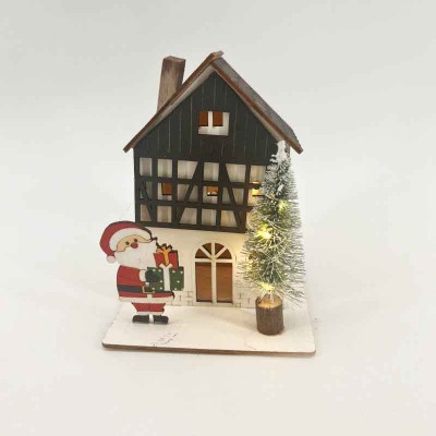 Casa 10X14Cm Santa Arbol...