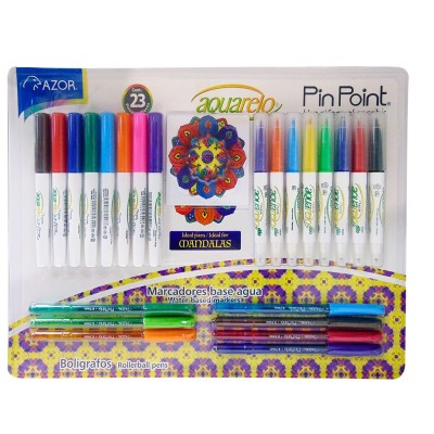 Marcador Aquarelo X23 Und...