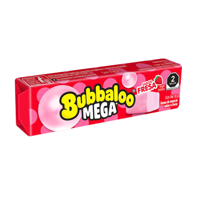 Bubbaloo Mega Fresa 39g