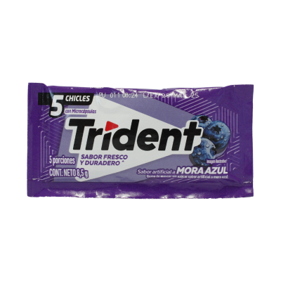 Chiclets Trident Mora 8.5g