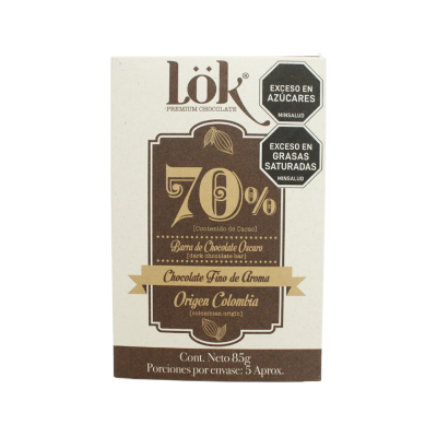 Chocolate 70% Lok 85g