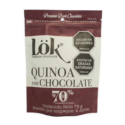 Quinoa Con Chocolate Lok 75g