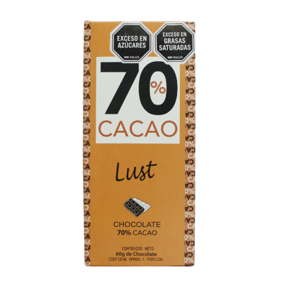 Chocolate 70% Cacao Lust 60g