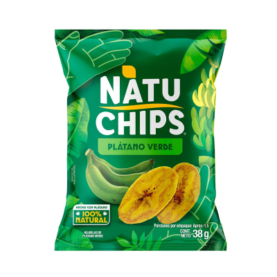 Natuchips Platano Verde 28g...