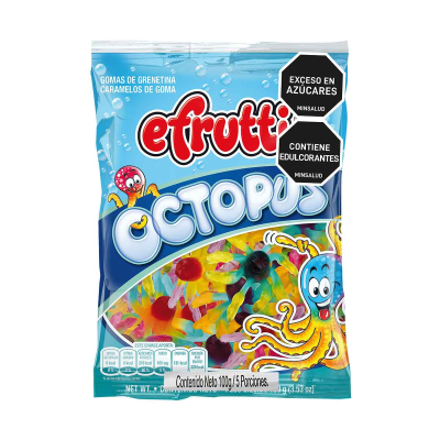 Gomitas Efrutti Octupus 100g