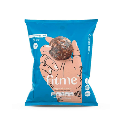 Snack Cacao Fitme 36Gr