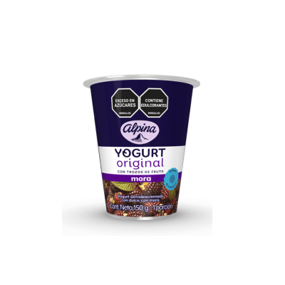 Yogurt Original Mora 150 Gr...