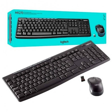 Teclado + Mouse Logitech MK270