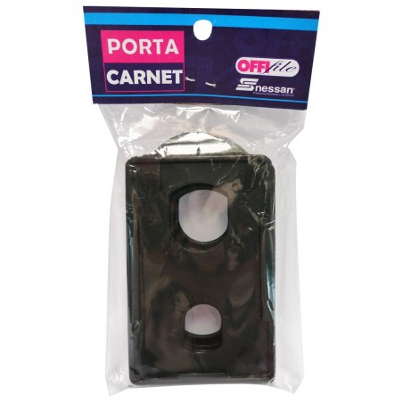 Porta Carnet Nessan Negro...