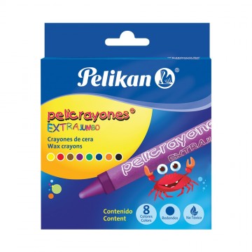 Crayolas Pelikan Redondos...