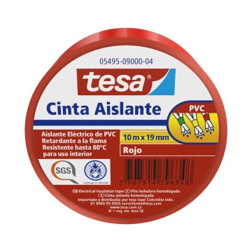 Cinta Aislante Tesa Roja...
