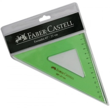 Escuadra Faber Castell...