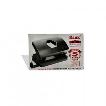 Perforadora Marca Rank R-1020